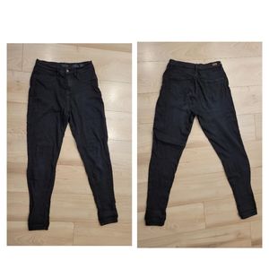 💜2/$20 BigBlue High-Rise Black Denim Jeans Size 29/32